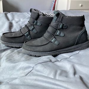 Black High Top Hey Dude Sneakers